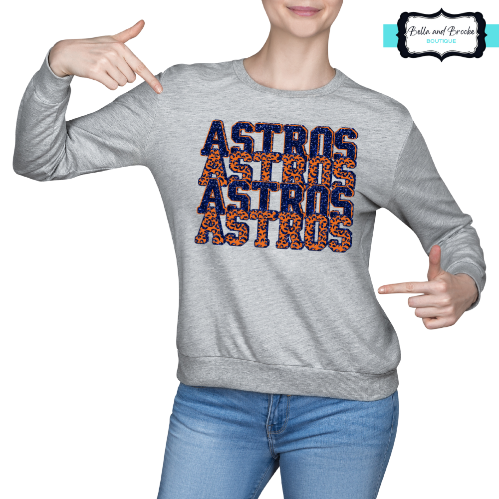 Houston Astros Space City Leopard PNG 